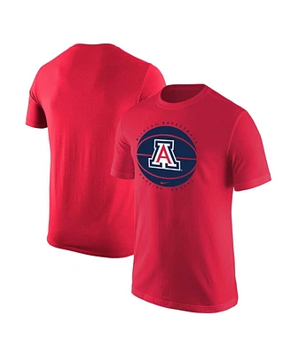 Nike Men's Red Arizona Wildcats Basketball Logo T-Shirt