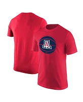 Nike Men's Red Arizona Wildcats Basketball Logo T-Shirt