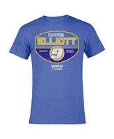 Hendrick Motorsports Team Collection Men's Heather Royal Chase Elliott Tailgate T-Shirt