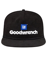 New Era Men's Black Richard Childress Racing Goodwrench Retro Cord Golfer Adjustable Hat