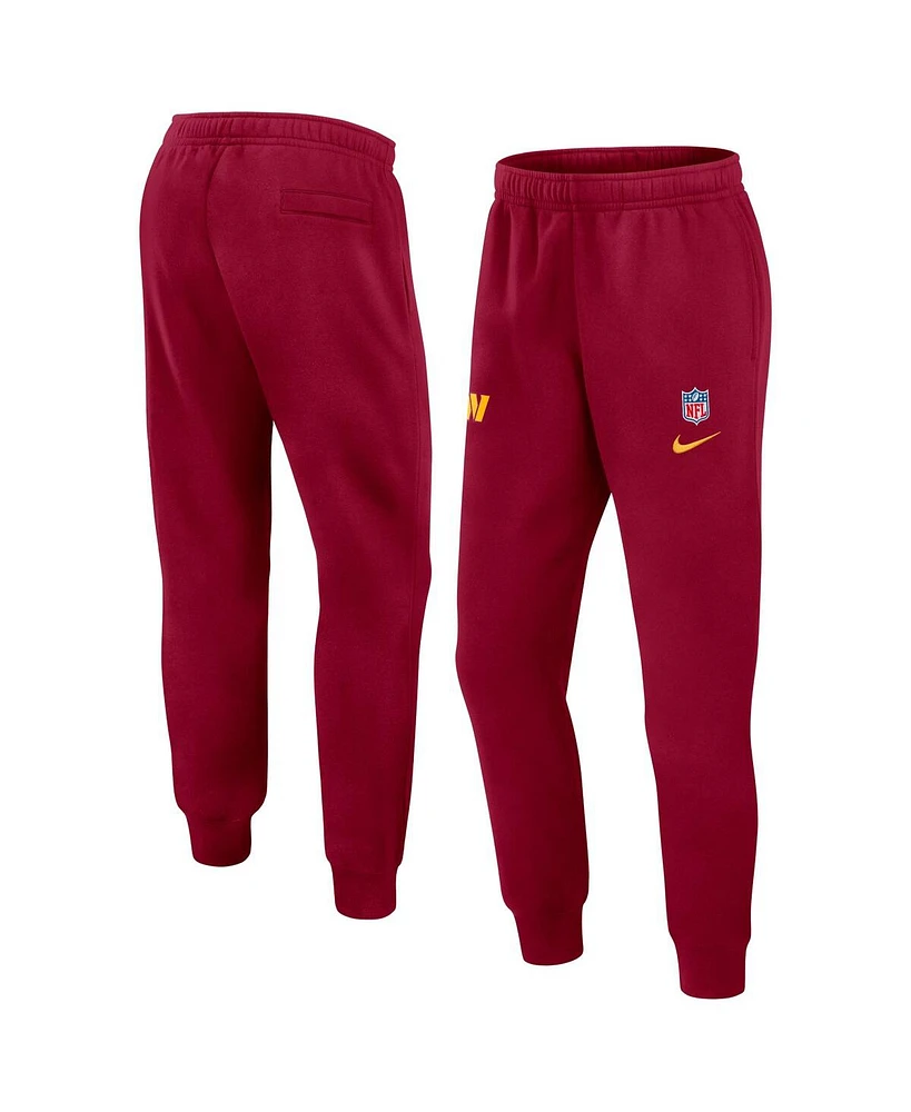 Nike Men's Burgundy Washington Commanders 2024 Sideline Club Pants