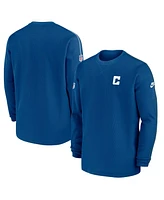 Nike Men's Royal Indianapolis Colts Alternate Logo Coach Long Sleeve T-Shirt