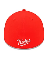 New Era Men's Tan/Coral Minnesota Twins 2024 Mlb All-Star Game 39THIRTY Flex Hat