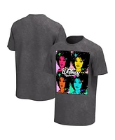 Philcos Men's Black Whitney Houston Pop Art Washed Graphic T-Shirt