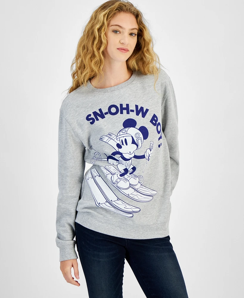 Love Tribe Juniors' Mickey Ski Sweatshirt