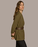 Donna Karan New York Women's Belted Cardigan