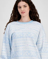 Grayson Threads, The Label Juniors' Hello Kitty Fair Isle Sweatshirt