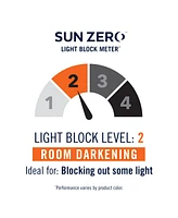 Sun Zero Cooper Thermal Insulated Room Darkening Grommet Curtain Panel