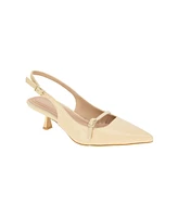 BCBGeneration Women's Kami Slingback Kitten Heel Pumps