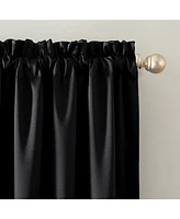 Oslo Theater Grade Extreme 100% Blackout Rod Pocket Curtain Panel