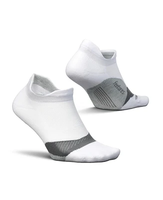 Feetures Men's Elite Light Cushion No Show Tab - Running Socks for Men & Women - Athletic Compression Socks - Moisture Wicking - Medium