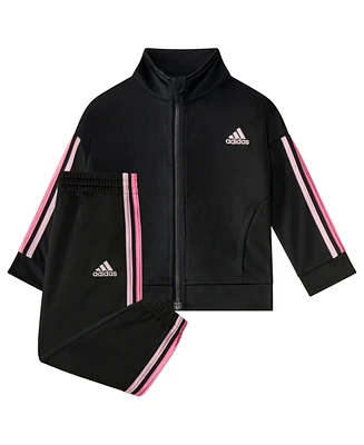 adidas Baby Girls 2-Piece Essential Tricot Track Set