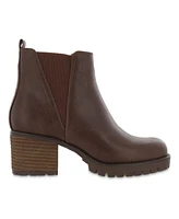 Mia Women's Jody Lug Sole Chelsea Booties