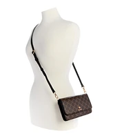 Nine West Women's Lockup 9 Phone Crossbody Wallet