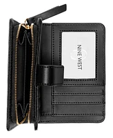 Nine West Women's Lockup 9 French Wallet