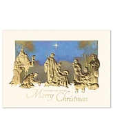 Masterpiece Studios Golden Nativity Holiday Boxed Cards