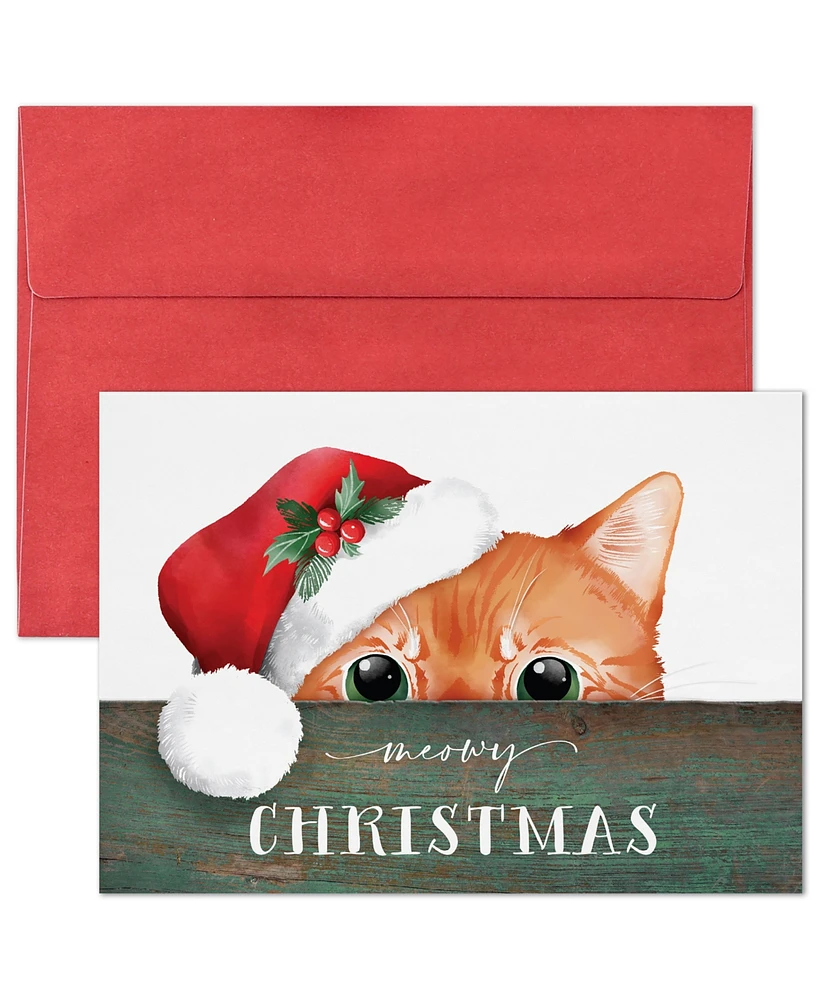 Masterpiece Studios Meowy Christmas 1 Holiday Boxed Cards