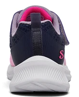 Skechers Little Girls Jumpsters 2.0 - Blurred Dreams Stay-Put Casual Sneakers from Finish Line