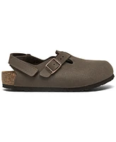 Birkenstock Little Kids Tokio Birkibuc Clogs from Finish Line