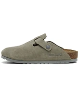 Birkenstock Women's Boston Suede Leather Clogs from Finish Line