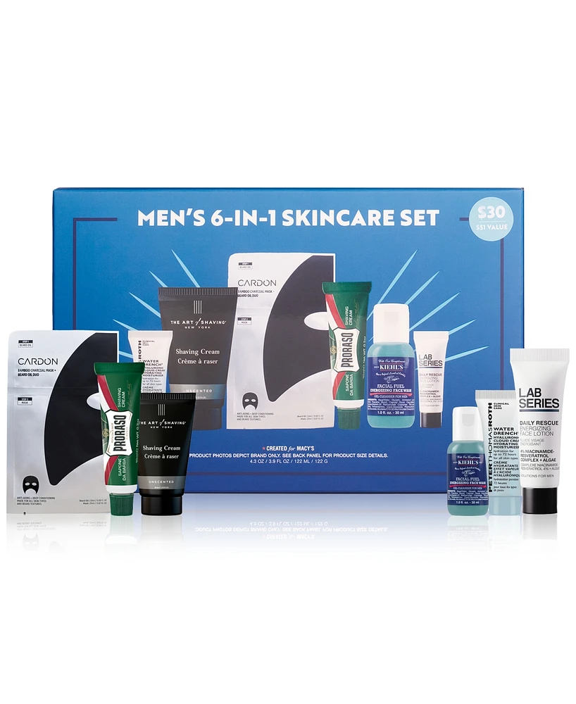 6-Pc. Men's Skincare Set, Created for Macy's