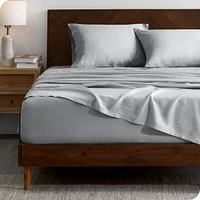 Bare Home Linen Sheet Set Split King