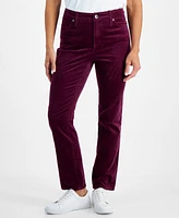 Style & Co Petite Straight-Leg Corduroy Jeans, Created for Macy's