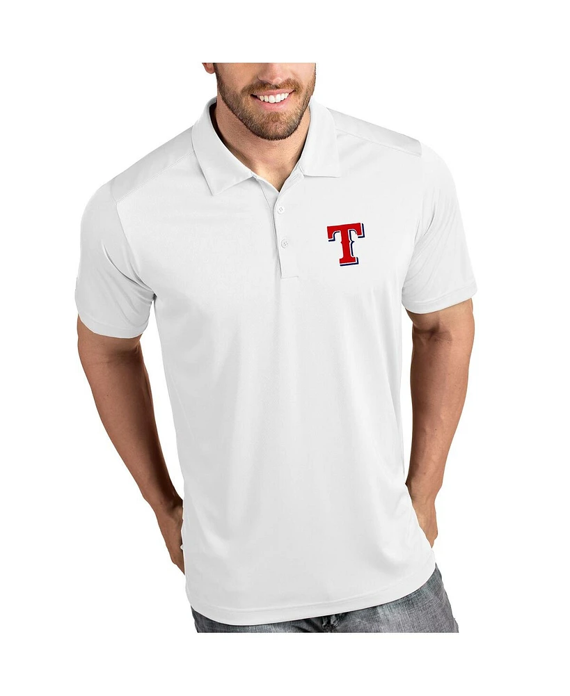 Antigua Men's Texas Rangers Tribute Polo