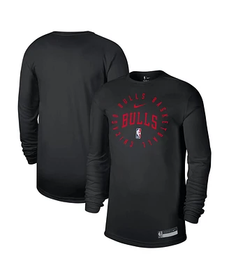 Nike Men's Chicago Bulls 2024/25 Legend On-Court Practice Long Sleeve T-Shirt