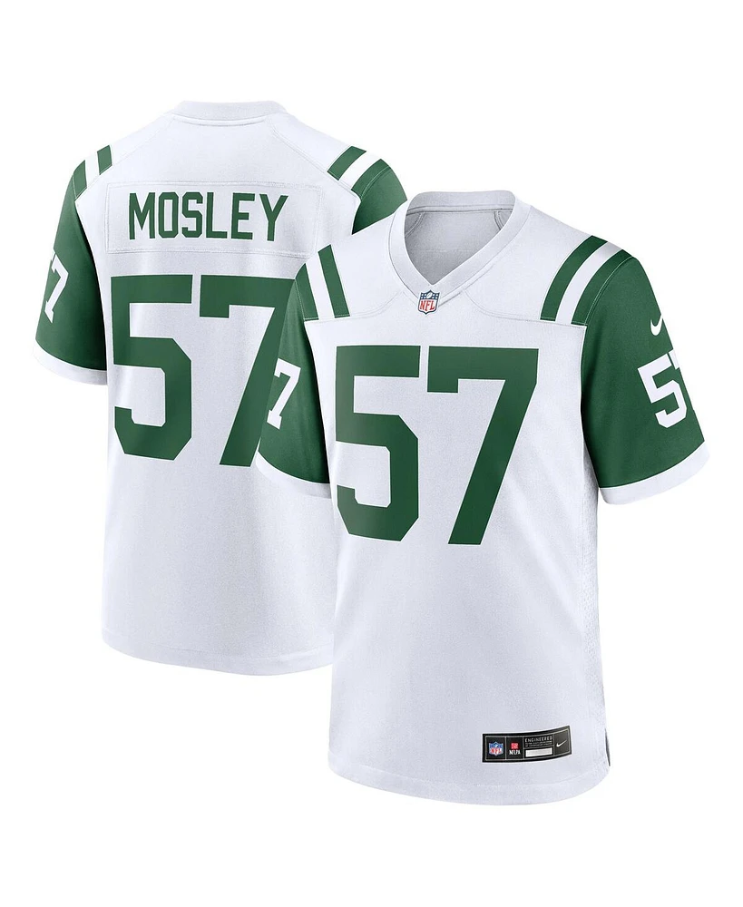 Nike Men's C.j. Mosley White New York Jets Classic Alternate Game Jersey