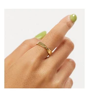 Ana Luisa Gold Band Ring - Eliora