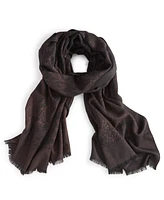 I.n.c. International Concepts Snake Jacquard Shine Wrap Scarf, Created for Macy's