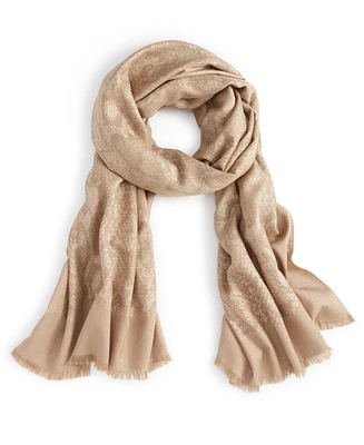I.n.c. International Concepts Snake Jacquard Shine Wrap Scarf, Created for Macy's