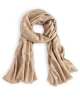 I.n.c. International Concepts Snake Jacquard Shine Wrap Scarf, Created for Macy's