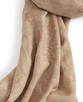 I.n.c. International Concepts Snake Jacquard Shine Wrap Scarf, Created for Macy's