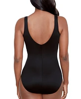 Miraclesuit Women's Rock Solid Cherie Tummy Control One-Piece Swimsuit