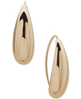 Dkny Short Puffy Threader Earrings