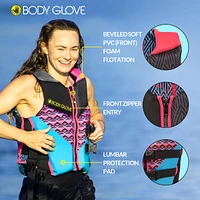 Body Glove Phantom Women's Life Jacket Uscg Approved