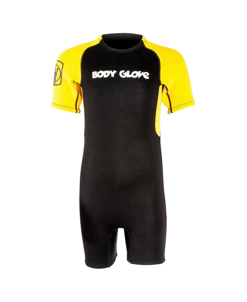 Body Glove Pro 3 Kids Wetsuit - 2mm Children's Back-Zip Short Sleeve Springsuit