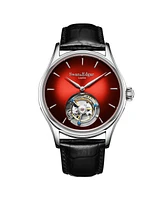 Swan and Edgar SE0069T Swan & Edgar Hand Assembled Tourbillon Shepherds Sunset Red