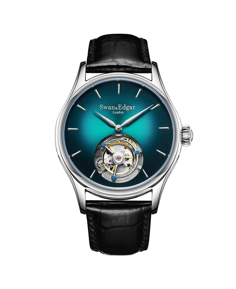 Swan and Edgar SE0071T Swan & Edgar Hand Assembled Tourbillon Green