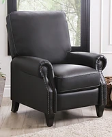 Abbyson Living 33" Pushback Polyurethane Leather Recliner