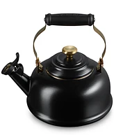 Le Creuset Enamel on Steel Classic 1.7-Qt. Whistling Kettle - Licorice