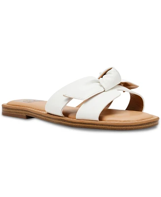 Dv Dolce Vita Women's Jada Bow Slip-On Flat Sandals