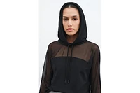 Marcella Women's Park Sheer Hoodie