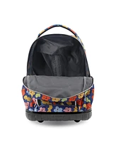 J World Boys Lollipop 16" Rolling Backpack with Insulated Lunch Bag