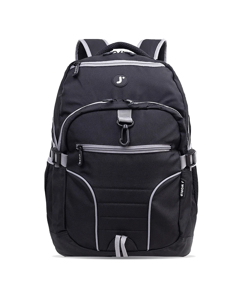 J World Atom Laptop School Backpack