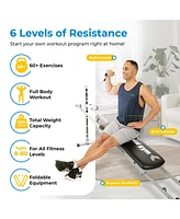 Total Gym Apex G1 Home Fitness Incline Weight Training with 6 Resistance Levels