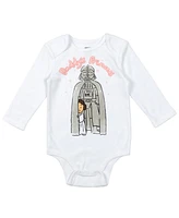 Star Wars Baby Girls The Mandalorian Yoda 3 Pack Bodysuits Newborn to