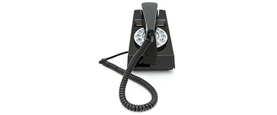 Gpo Retro Gpotrmb Trim phone Desktop or Wall Mountable - Black